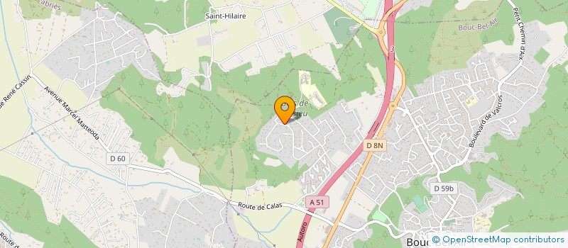 localisation de l'entreprise MONSIEUR VINCENT HERRMANN à BOUC-BEL-AIR