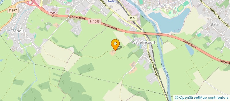 localisation de l'entreprise MONSIEUR VINCENT HEURTEBIZE  WADELINCOURT