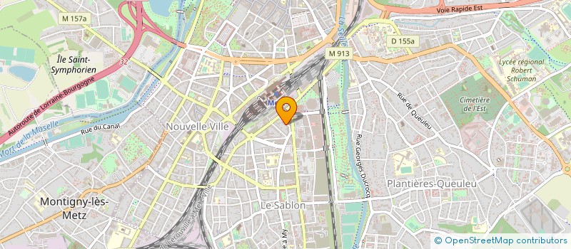 localisation de l'entreprise MONSIEUR VINCENT HEURTEL à METZ