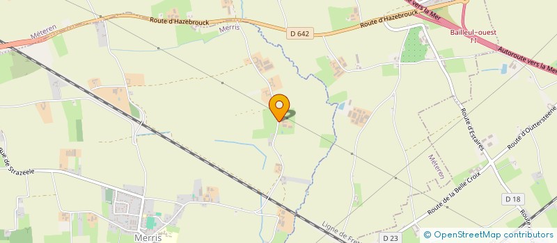 localisation de l'entreprise MONSIEUR VINCENT HEUSELE  MERRIS