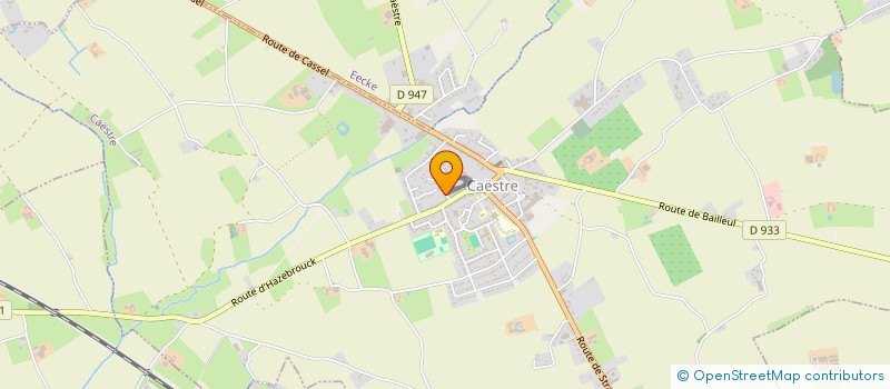 localisation de l'entreprise MONSIEUR VINCENT HEYMAN  CAESTRE