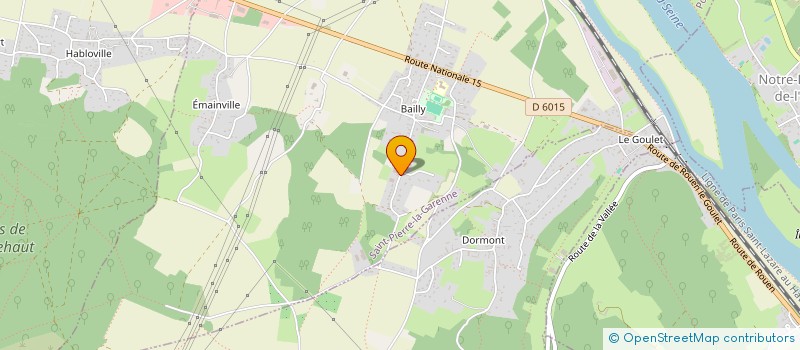 localisation de l'entreprise MONSIEUR VINCENT HINAULT  SAINT-PIERRE-LA-GARENNE