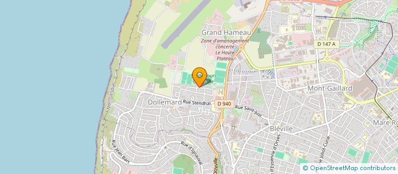 localisation de l'entreprise MONSIEUR VINCENT HIS à LE HAVRE