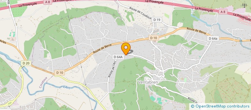 localisation de l'entreprise MONSIEUR VINCENT HOCQUINGHEM  VENTABREN