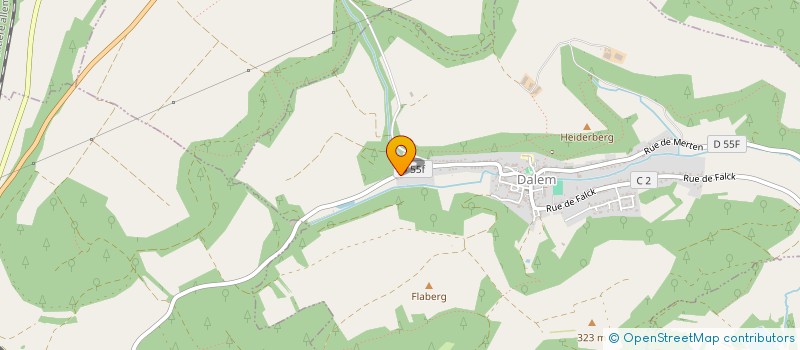 localisation de l'entreprise MONSIEUR VINCENT HOFFMANN  DALEM