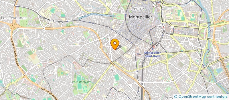 localisation de l'entreprise MONSIEUR VINCENT HONGROIS à MONTPELLIER
