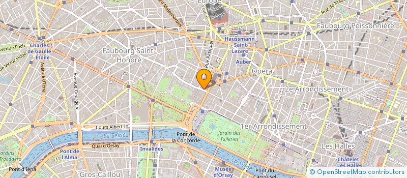 localisation de l'entreprise MONSIEUR VINCENT HOREAU  PARIS