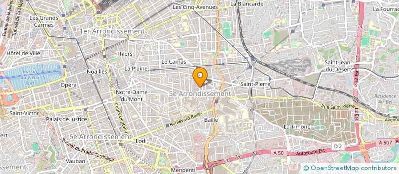localisation de l'entreprise MONSIEUR VINCENT HORELLOU à MARSEILLE