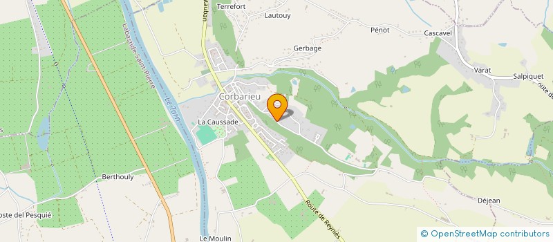 localisation de l'entreprise MONSIEUR VINCENT HORNAIN  CASTETS