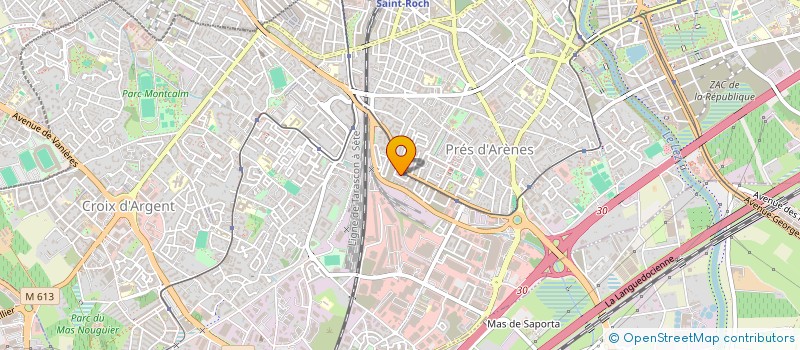 localisation de l'entreprise MONSIEUR VINCENT HOURRIEZ à MONTPELLIER