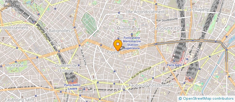 localisation de l'entreprise MONSIEUR VINCENT HUET  PARIS