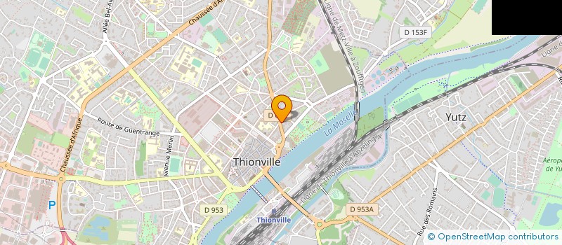 localisation de l'entreprise MONSIEUR VINCENT HUNEAU  THIONVILLE