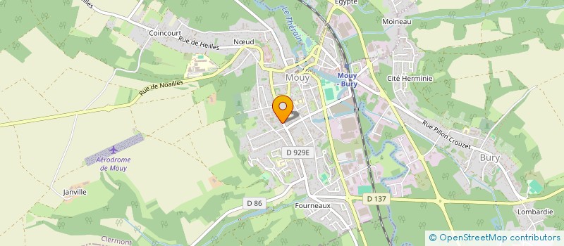 localisation de l'entreprise MONSIEUR VINCENT HYERNARD à BALAGNY-SUR-THERAIN