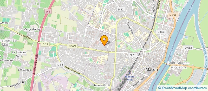 localisation de l'entreprise MONSIEUR VINCENT IANIRO  CHARNAY-LES-MACON