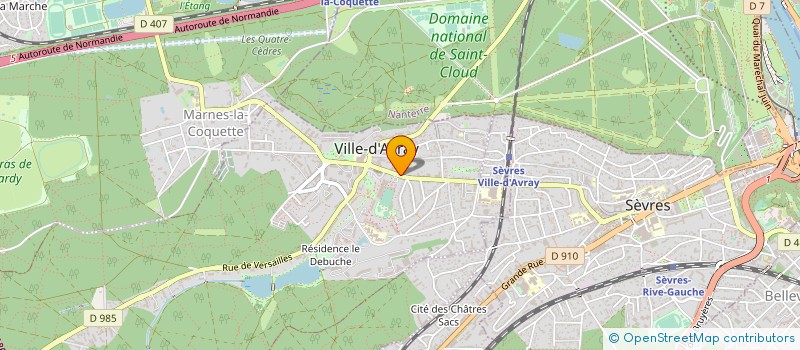 localisation de l'entreprise MONSIEUR VINCENT IANKOFF à VILLE-D'AVRAY