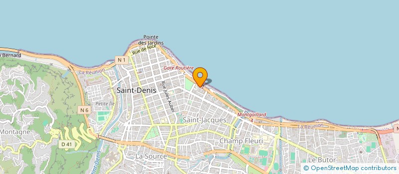 localisation de l'entreprise MONSIEUR VINCENT IMBERT  SAINT-DENIS