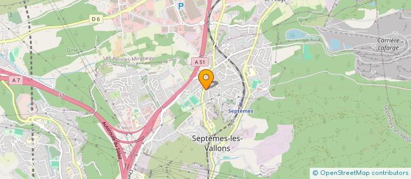 localisation de l'entreprise MONSIEUR VINCENT INCANDELA à SEPTEMES-LES-VALLONS