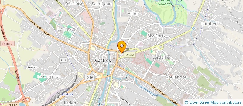 localisation de l'entreprise MONSIEUR VINCENT INIGO  CASTRES