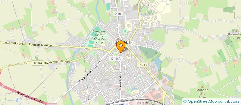 localisation de l'entreprise MONSIEUR VINCENT ISAMBOURG à BAILLEUL