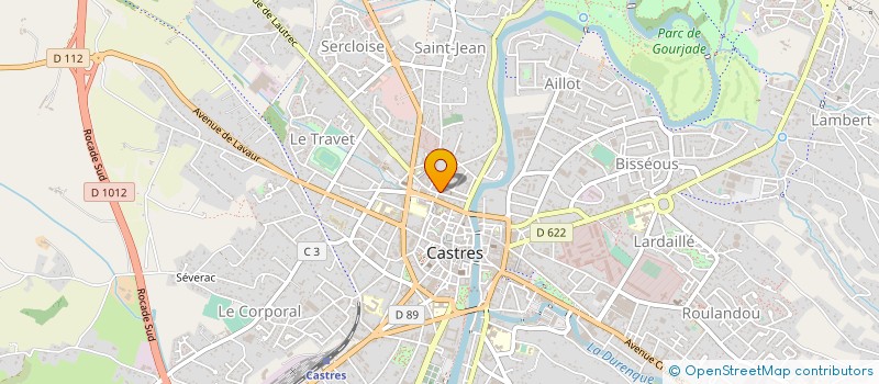 localisation de l'entreprise MONSIEUR VINCENT ISSOULIE  CASTRES