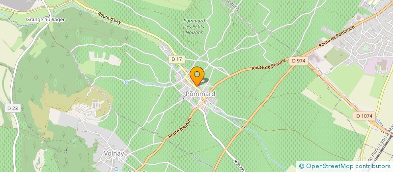 localisation de l'entreprise MONSIEUR VINCENT JACQUELIN à POMMARD