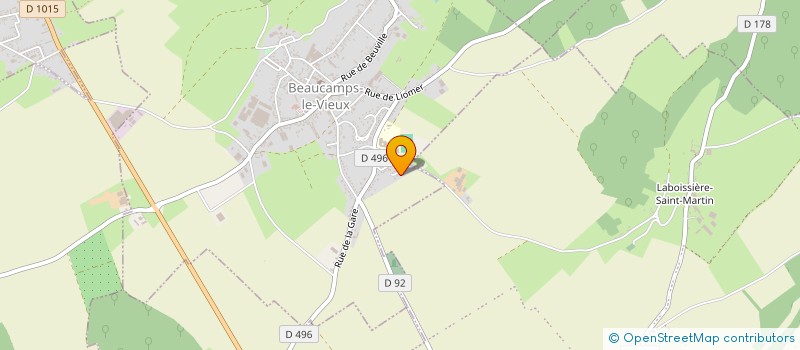 localisation de l'entreprise MONSIEUR VINCENT JACQUEMIN  BEAUCAMPS-LE-VIEUX