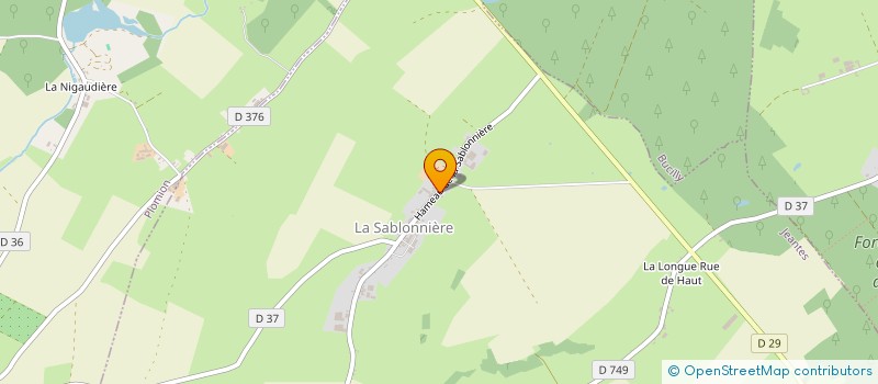 localisation de l'entreprise MONSIEUR VINCENT JACQUET  JEANTES