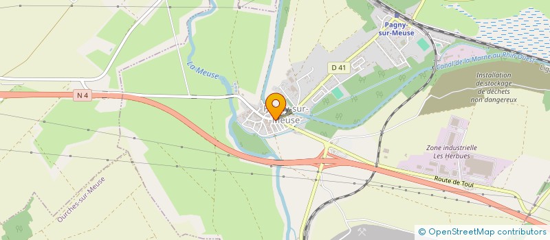 localisation de l'entreprise MONSIEUR VINCENT JAMEY à PAGNY-SUR-MEUSE