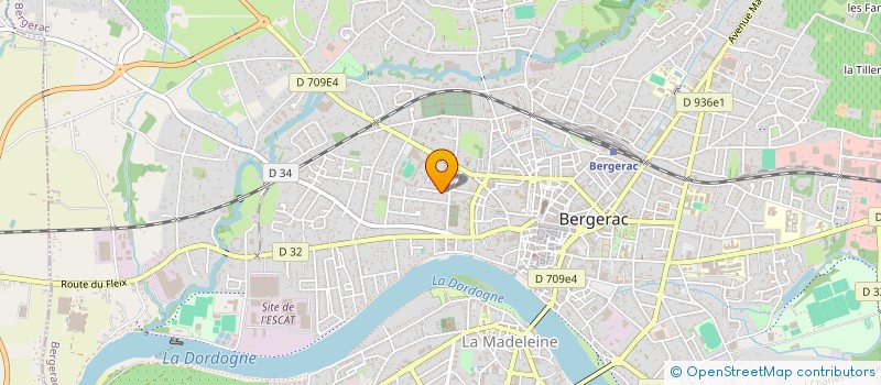 localisation de l'entreprise MONSIEUR VINCENT JARNAC  PRIGONRIEUX