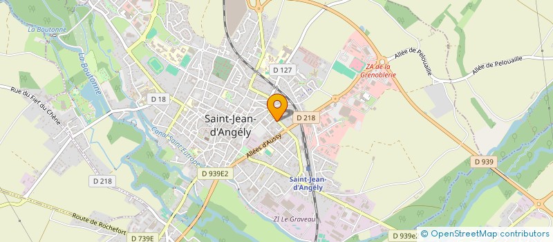 localisation de l'entreprise MONSIEUR VINCENT JARNY  SAINT-JEAN-D'ANGELY