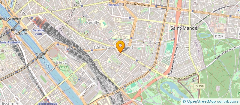 localisation de l'entreprise MONSIEUR VINCENT JAROUSSEAU  PARIS