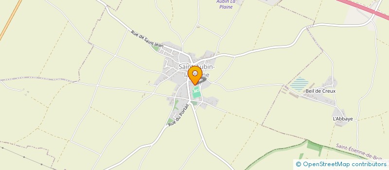 localisation de l'entreprise MONSIEUR VINCENT JAULIN  SAINT-AUBIN-LA-PLAINE