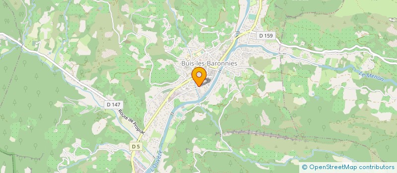 localisation de l'entreprise MONSIEUR VINCENT JAUMOTTE  BUIS-LES-BARONNIES