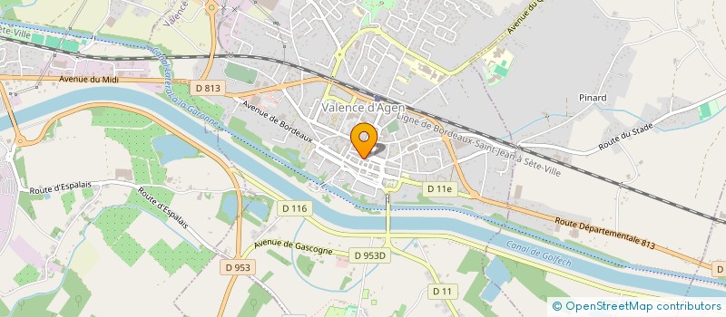 localisation de l'entreprise MONSIEUR VINCENT JEANNE  VALENCE