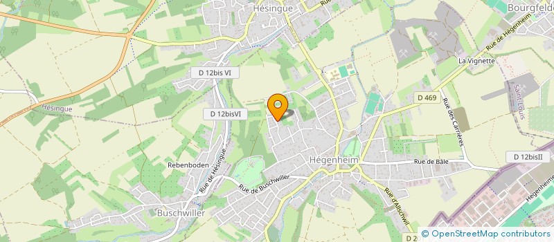 localisation de l'entreprise MONSIEUR VINCENT JEANNERAT à HEGENHEIM