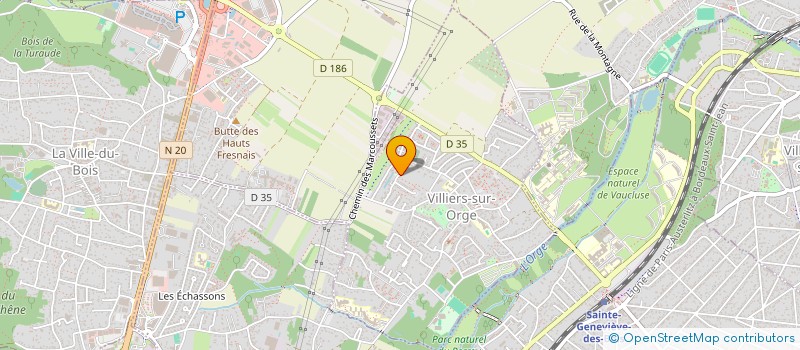 localisation de l'entreprise MONSIEUR VINCENT JEGAT  VILLIERS-SUR-ORGE