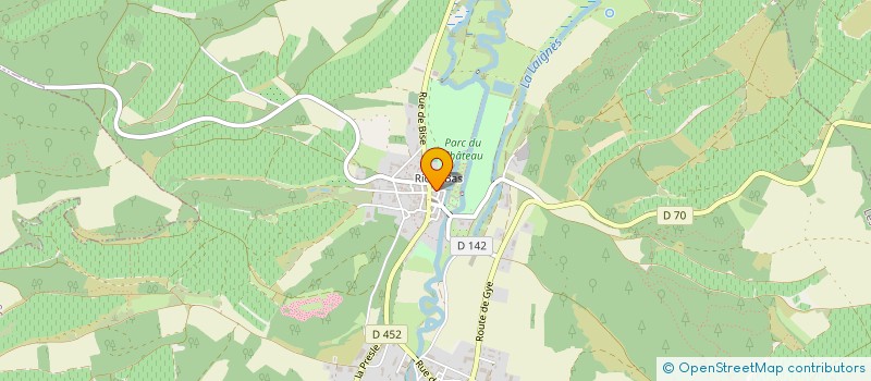 localisation de l'entreprise MONSIEUR VINCENT JENNERET  LES RICEYS