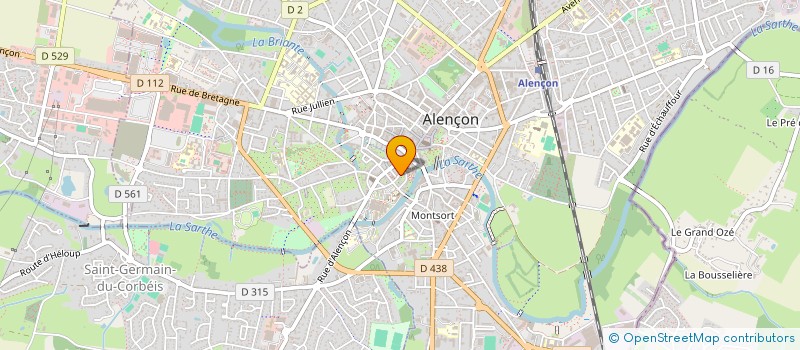 localisation de l'entreprise MONSIEUR VINCENT JEREMY à ALENCON