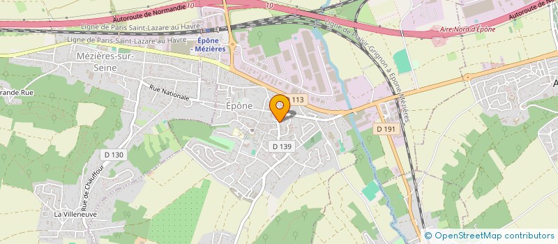 localisation de l'entreprise MONSIEUR VINCENT JEROMINO  EPONE