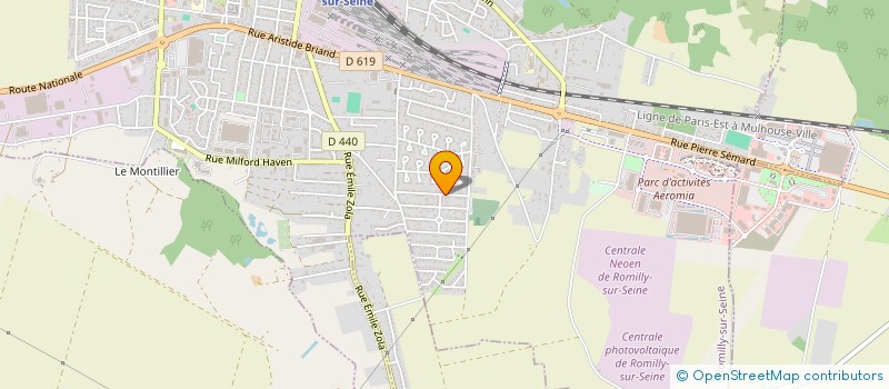 localisation de l'entreprise MONSIEUR VINCENT JOAQUIM  ROMILLY-SUR-SEINE