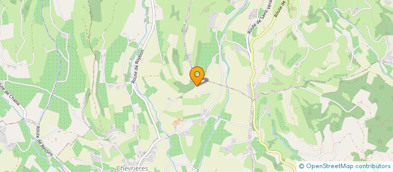 localisation de l'entreprise MONSIEUR VINCENT JOLY  CHEVRIERES