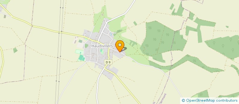 localisation de l'entreprise MONSIEUR VINCENT JONCOUR  HAUDIVILLERS