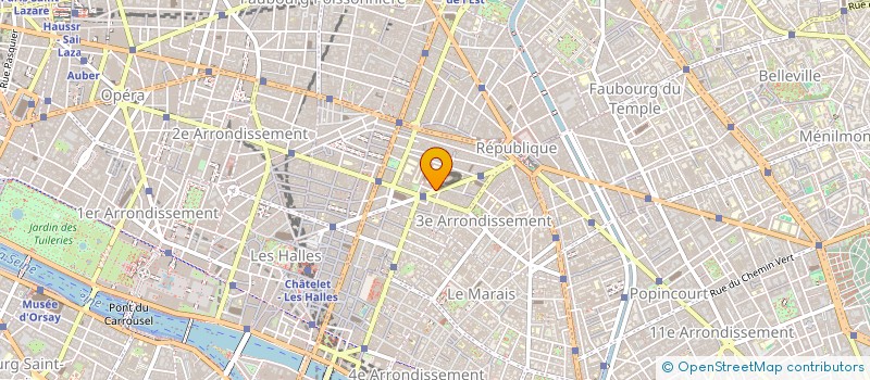 localisation de l'entreprise MONSIEUR VINCENT JOSEPH  PARIS