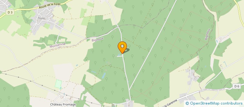 localisation de l'entreprise MONSIEUR VINCENT JOSSO  BIGNOUX