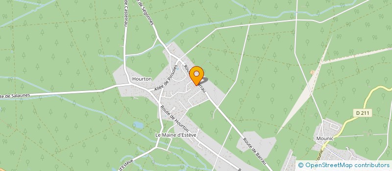 localisation de l'entreprise MONSIEUR VINCENT JOUBERT  SAINT-AUBIN-DE-MEDOC