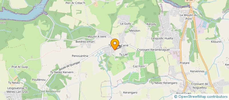 localisation de l'entreprise MONSIEUR VINCENT JOURDAIN  GOUESNACH