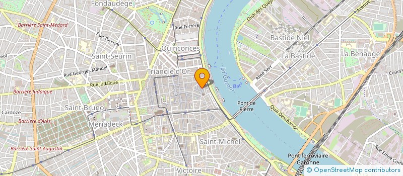 localisation de l'entreprise MONSIEUR VINCENT JUILLA à BORDEAUX