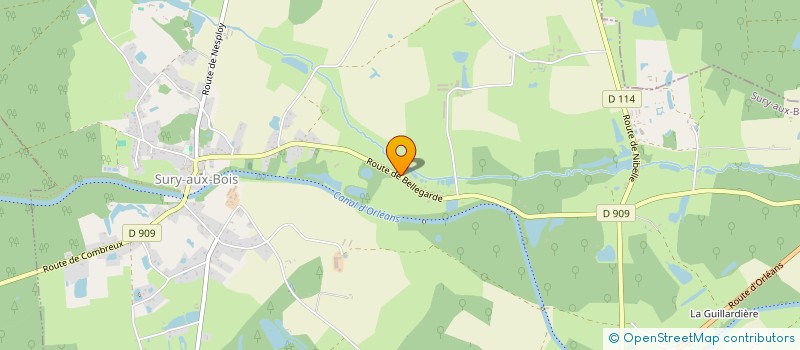 localisation de l'entreprise MONSIEUR VINCENT JULIEN à SURY-AUX-BOIS