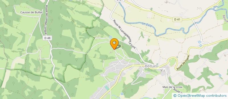 localisation de l'entreprise MONSIEUR VINCENT JULIEN  BEDUER