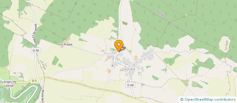 localisation de l'entreprise MONSIEUR VINCENT JUMINET  LE FIED